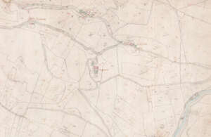 Mappa gregoriana Pontificia dettaglio Santa Maria Pomonte