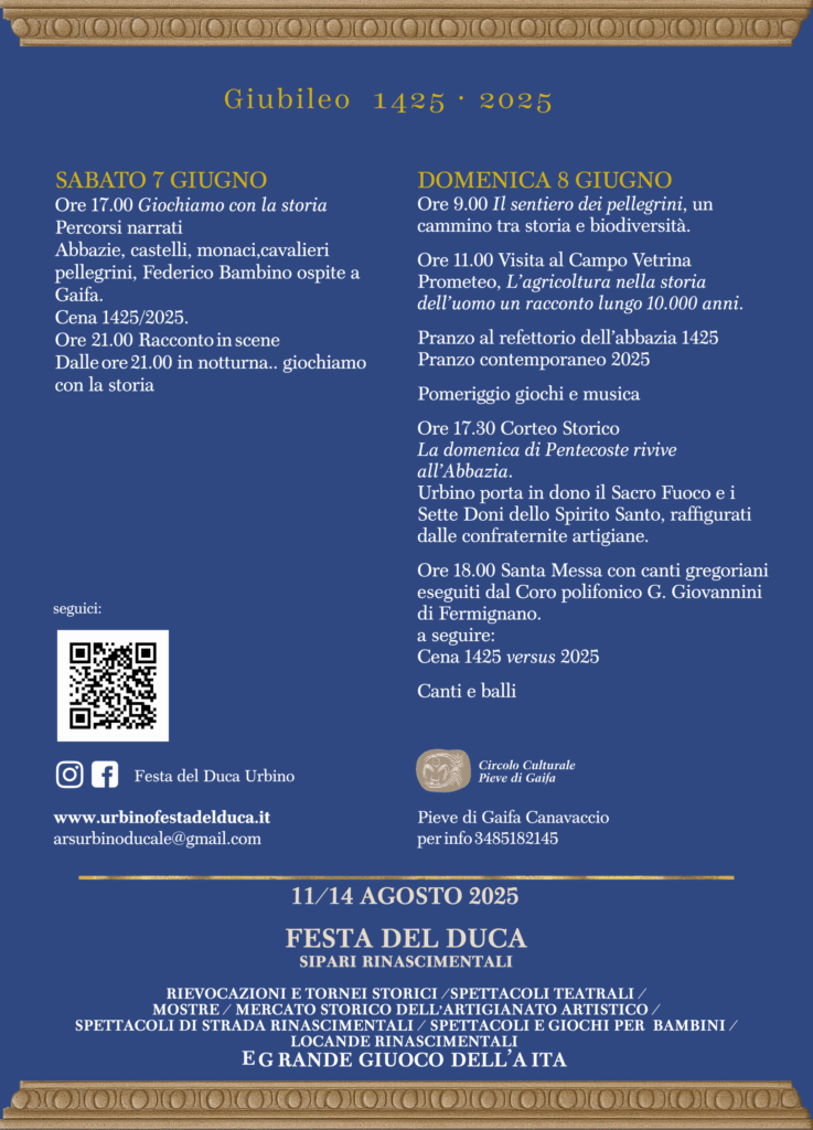Volantino compleanno del Duca
