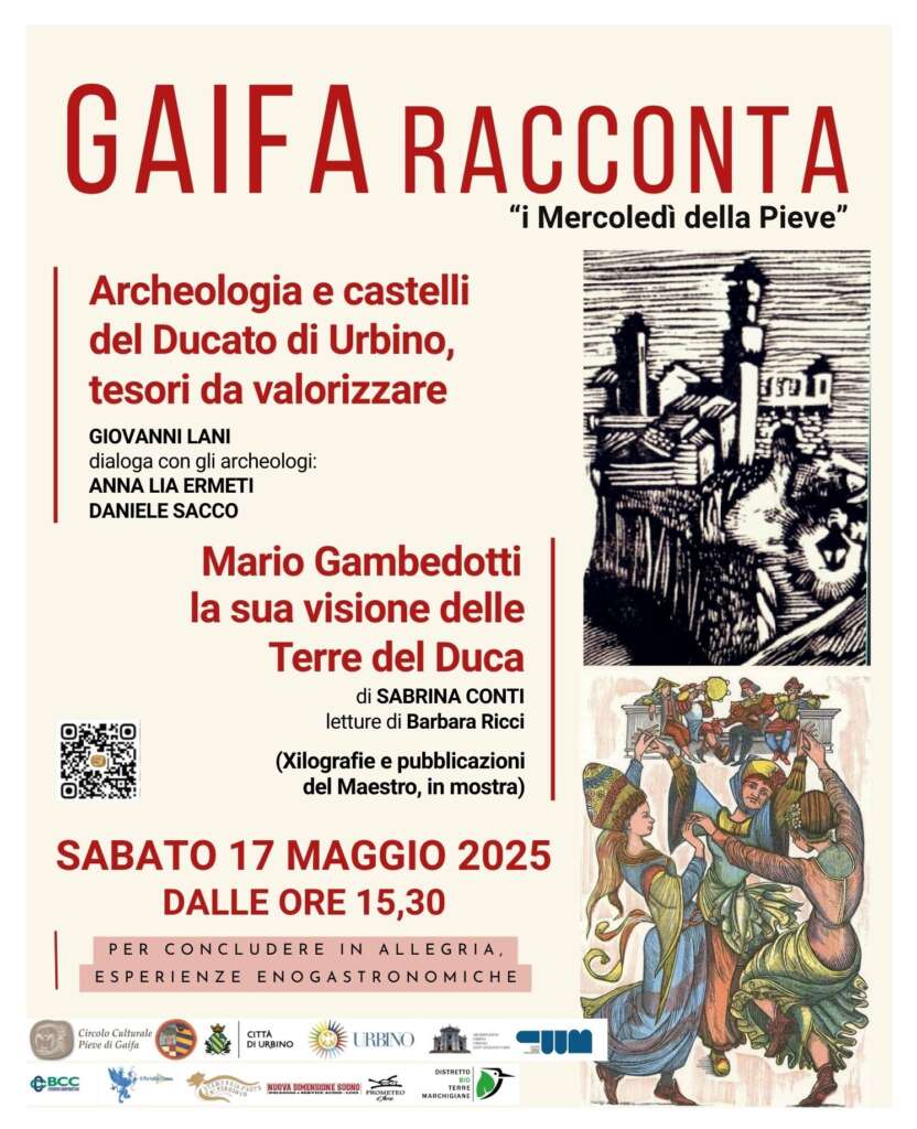 locandina 17 Maggio evento apertura Gaifa racconta 2025